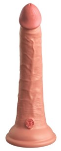King Cock Elite - Realistyczne Silikonowe Dildo Z Przyssawką 18 CM Jasny Kolor Skóry King Cock Elite