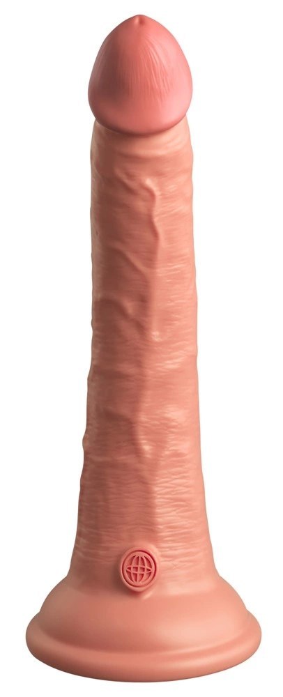 King Cock Elite - Realistyczne Silikonowe Dildo Z Przyssawką 18 CM Jasny Kolor Skóry King Cock Elite King Cock Elite - Realistyczne Silikonowe Dildo Z Przyssawką 18 CM Jasny Kolor Skóry King Cock Elite