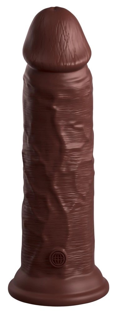 King Cock Elite - Realistyczne Silikonowe Dildo Z Przyssawką 20 CM Brązowy Kolor Skóry King Cock Elite King Cock Elite - Realistyczne Silikonowe Dildo Z Przyssawką 20 CM Brązowy Kolor Skóry King Cock Elite