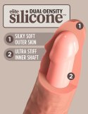 King Cock Elite - Realistyczne Silikonowe Dildo Z Przyssawką 23 CM Jasny Kolor Skóry King Cock Elite