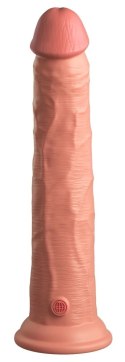 King Cock Elite - Realistyczne Silikonowe Dildo Z Przyssawką 25 CM Jasny Kolor Skóry King Cock Elite