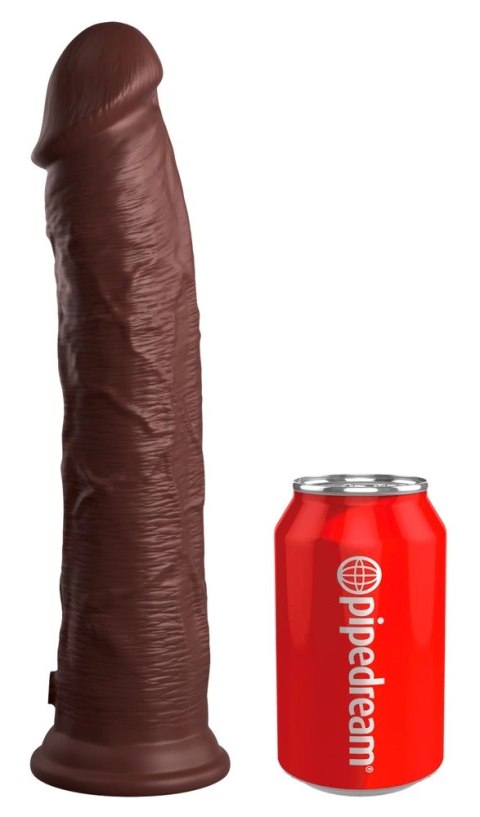 King Cock Elite - Realistyczne Silikonowe Dildo Z Przyssawką 28 CM Brązowy Kolor Skóry King Cock Elite King Cock Elite - Realistyczne Silikonowe Dildo Z Przyssawką 28 CM Brązowy Kolor Skóry King Cock Elite