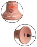 King Cock Elite - Realistyczny Silikonowy Wibrator Z Przyssawką 15 CM + Pilot Jasny Kolor Skóry King Cock Elite