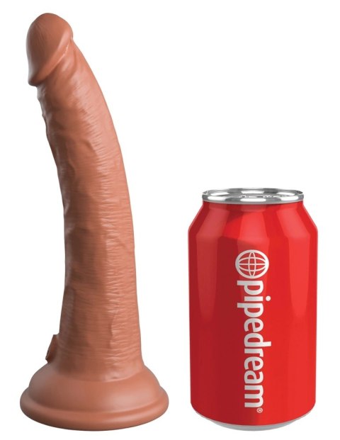 King Cock Elite - Uprząż Strap-On Z Realistycznym Dildo 18 CM Ciemny Kolor Skóry King Cock Elite King Cock Elite - Uprząż Strap-On Z Realistycznym Dildo 18 CM Ciemny Kolor Skóry King Cock Elite