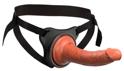King Cock Elite - Uprząż Strap-On Z Realistycznym Dildo 18 CM Ciemny Kolor Skóry King Cock Elite King Cock Elite - Uprząż Strap-On Z Realistycznym Dildo 18 CM Ciemny Kolor Skóry King Cock Elite