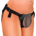 King Cock Elite - Uprząż Strap-On Z Realistycznym Dildo 20 CM Jasny Kolor Skóry + Pierścień Na Penisa Z Wahającymi Się Jądrami C King Cock Elite