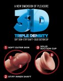 King Cock Plus - Realistyczne Dildo Z Jądrami I Przyssawką 17 CM Ciemny Kolor Skóry King Cock Plus