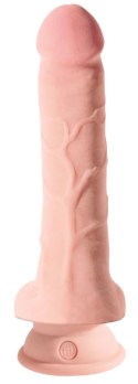 King Cock Plus - Realistyczne Dildo Z Jądrami I Przyssawką 20 CM Jasny Kolor Skóry King Cock Plus