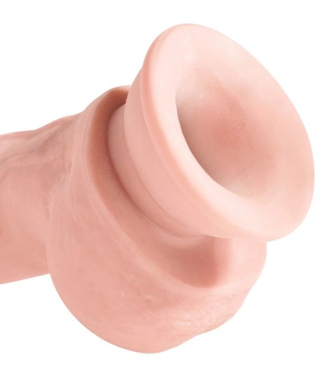 King Cock Plus - Realistyczne Dildo Z Jądrami I Przyssawką 20 CM Jasny Kolor Skóry King Cock Plus King Cock Plus - Realistyczne Dildo Z Jądrami I Przyssawką 20 CM Jasny Kolor Skóry King Cock Plus