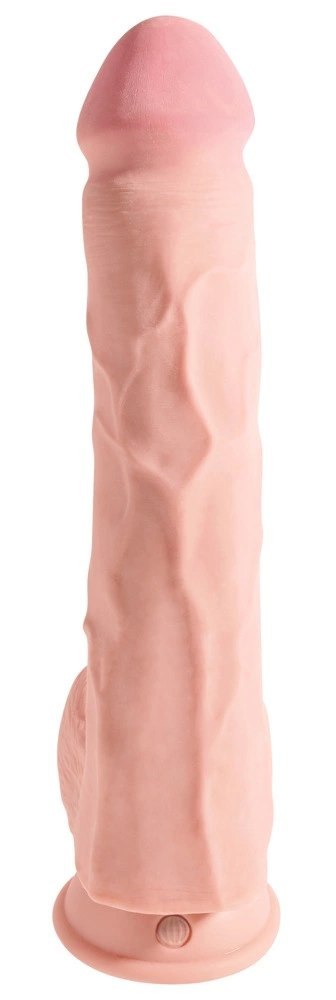 King Cock Plus - Realistyczne Dildo Z Jądrami I Przyssawką 30 CM Jasny Kolor Skóry King Cock Plus King Cock Plus - Realistyczne Dildo Z Jądrami I Przyssawką 30 CM Jasny Kolor Skóry King Cock Plus