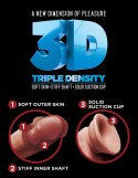 King Cock Plus - Realistyczne Naturalne Dildo Z Przyssawką 18 CM Ciemny Kolor Skóry King Cock Plus