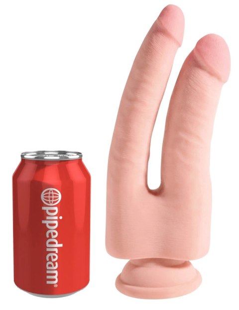 King Cock Plus - Realistyczne Podwójne Dildo Z Przyssawką 24 CM Jasny Kolor Skóry King Cock Plus King Cock Plus - Realistyczne Podwójne Dildo Z Przyssawką 24 CM Jasny Kolor Skóry King Cock Plus