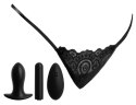 Koronkowe Majtki Z Korkiem Waginalnym I Pilotem XL-XXL HOOKUP PANTIES