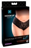 Koronkowe Stringi Z Wysoką Talią I Perełkami W Kroczu XL-XX HOOKUP PANTIES