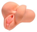PDX Plus - Masturbator Realistyczna Pochwa Z Anusem Cielisty PDX Plus
