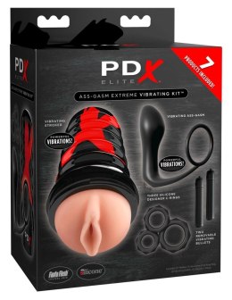 Pdx Elite - 7-Częściowy Zestaw Zabawek Do Masażu/Obciągania I Stymulacji PDX Elite