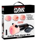 Pump Worx - Masturbator Wibro-Ssący I 3 Wymienne Mankiety Pump Worx