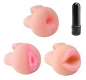 Pump Worx - Masturbator Wibro-Ssący I 3 Wymienne Mankiety Pump Worx