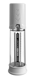 Pump Worx - Przezroczysta Pompka Do Penisa Boost White Pump Worx