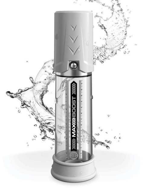 Pump Worx - Przezroczysta Pompka Do Penisa Boost White Pump Worx Pump Worx - Przezroczysta Pompka Do Penisa Boost White Pump Worx