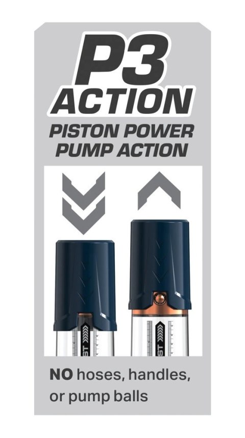 Pump Worx - Przezroczysta Pompka Do Penisa Z Potężnym Ssaniem Max Boost Blue Pump Worx Pump Worx - Przezroczysta Pompka Do Penisa Z Potężnym Ssaniem Max Boost Blue Pump Worx