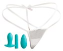Stringi Z Korkiem Waginalnym I Vibro-Bulletem XL-XXL HOOKUP PANTIES
