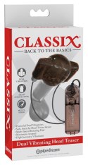 Classix-Nakładka Na Penisa 2 Wibrobullety Szary Classix