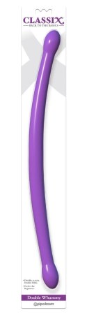 Classix-Podwójne Dildo Elastyczne 44cm Fioletowe Classix