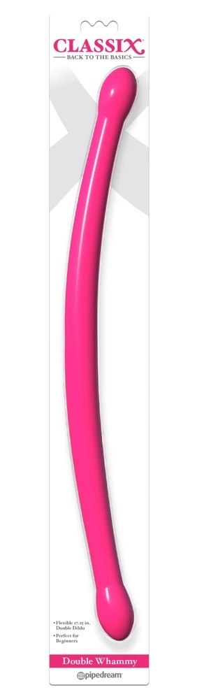 Classix-Podwójne Dildo Elastyczne 44cm Różowe Classix Classix-Podwójne Dildo Elastyczne 44cm Różowe Classix