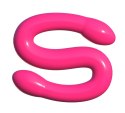 Classix-Podwójne Dildo Elastyczne 44cm Różowe Classix
