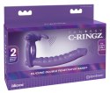 Fantasy C-Ringz- Pierścień Na Penisa I Dildo Z Króliczkiem Stymulator Łechtaczki Fantasy C-Ringz