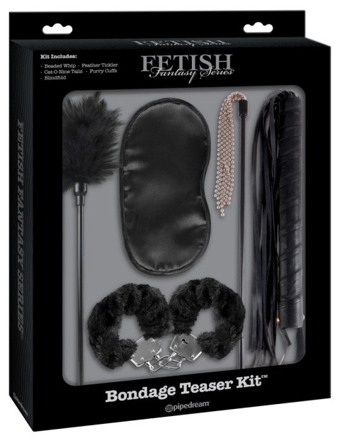 Fetish - 5-Częściowy Zestaw Do Zabaw Bdsm Czarny Fetish Fantasy Series Limited Edition