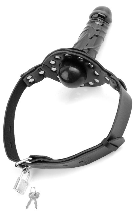 Fetish Fantasy Series - Knebel Do Ust Z Dildo 17,5 cm Czarne Fetish Fantasy Series Fetish Fantasy Series - Knebel Do Ust Z Dildo 17,5 cm Czarne Fetish Fantasy Series