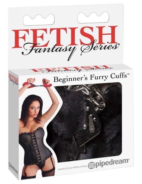 Fetish Fantasy Series - Srebrne Kajdanki Z Czarnym Futerkiem 2 Kluczki Fetish Fantasy Series Fetish Fantasy Series - Srebrne Kajdanki Z Czarnym Futerkiem 2 Kluczki Fetish Fantasy Series
