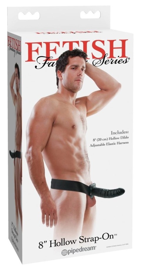 Fetish Fantasy Series - Uprząż Strap-On Z Dildem Na Penisa Czarne 20 cm Fetish Fantasy Series Fetish Fantasy Series - Uprząż Strap-On Z Dildem Na Penisa Czarne 20 cm Fetish Fantasy Series