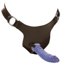 Fetish Fantasy Series - Uprząż Strap-On Z Dildo 18,4 cm Fioletowe Fetish Fantasy Series
