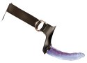 Fetish Fantasy Series - Uprząż Strap-On Z Dildo 18,4 cm Fioletowe Fetish Fantasy Series