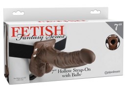 Fetish Fantasy Series - Uprząż Strap-On Z Pustym Naturalnym Dildo Ciemne Fetish Fantasy Series