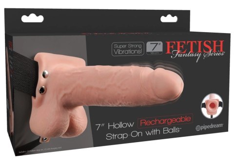 Fetish Fantasy Series - Uprząż Strap-On Z Pustym Naturalnym Wibratorem 19cm Fetish Fantasy Series Fetish Fantasy Series - Uprząż Strap-On Z Pustym Naturalnym Wibratorem 19cm Fetish Fantasy Series