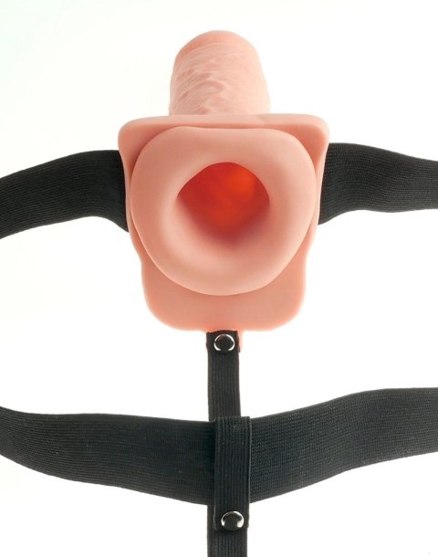 Fetish Fantasy Series - Uprząż Strap-On Z Pustym Naturalnym Wibratorem 19cm Fetish Fantasy Series Fetish Fantasy Series - Uprząż Strap-On Z Pustym Naturalnym Wibratorem 19cm Fetish Fantasy Series