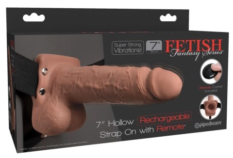 Fetish Fantasy Series - Uprząż Strap-On Z Pustym Naturalnym Wibratorem 21cm Fetish Fantasy Series Fetish Fantasy Series - Uprząż Strap-On Z Pustym Naturalnym Wibratorem 21cm Fetish Fantasy Series