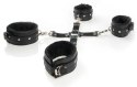 Fetish - Zestaw Do Bdsm Mankiety Na Nadgarstki I Kostki Czarne Fetish Fantasy Series Limited Edition