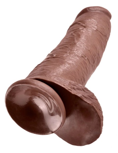 King Cock - Realistyczne Dildo Z Jądrami Brązowe 30 CM King Cock King Cock - Realistyczne Dildo Z Jądrami Brązowe 30 CM King Cock