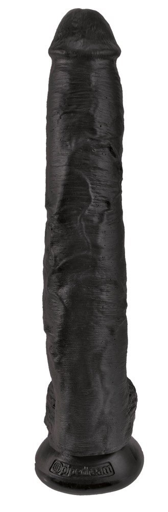 King Cock - Realistyczne Duże Dildo Z Przyssawką 36 CM Czarny King Cock King Cock - Realistyczne Duże Dildo Z Przyssawką 36 CM Czarny King Cock