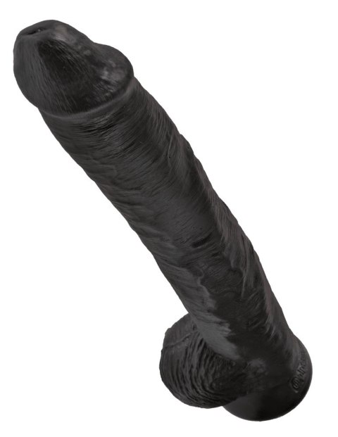 King Cock - Realistyczne Duże Dildo Z Przyssawką 36 CM Czarny King Cock King Cock - Realistyczne Duże Dildo Z Przyssawką 36 CM Czarny King Cock