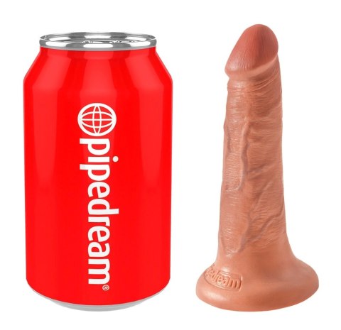 King Cock - Realistyczne Elastyczne Dildo Z Przyssawką 13 CM Ciemny Kolor Skóry King Cock King Cock - Realistyczne Elastyczne Dildo Z Przyssawką 13 CM Ciemny Kolor Skóry King Cock