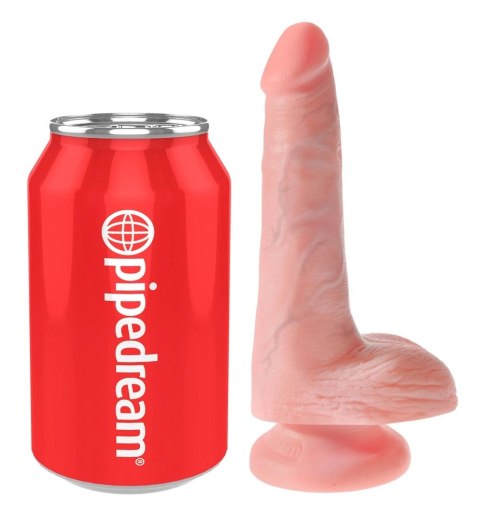 King Cock - Realistyczne Naturalne Dildo Z Przyssawką 15 CM Jasny Kolor Skóry King Cock King Cock - Realistyczne Naturalne Dildo Z Przyssawką 15 CM Jasny Kolor Skóry King Cock