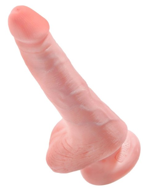 King Cock - Realistyczne Naturalne Dildo Z Przyssawką 15 CM Jasny Kolor Skóry King Cock King Cock - Realistyczne Naturalne Dildo Z Przyssawką 15 CM Jasny Kolor Skóry King Cock