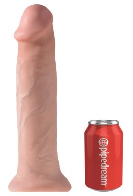 King Cock - Realistyczne Naturalne Dildo Z Żyłkami I Żołędziem 36 CM Jasny Kolor Skóry King Cock