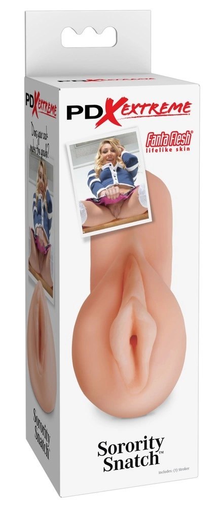PET - Ręczny Masturbator Z Otworem Pochwy Cielisty Pipedream Extreme Toyz
